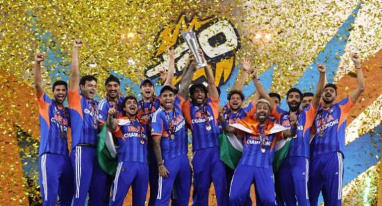 ඉන්දියාව 2026 T20 ක්‍රිකට් ලෝක කුසලානය දිනා ගනී